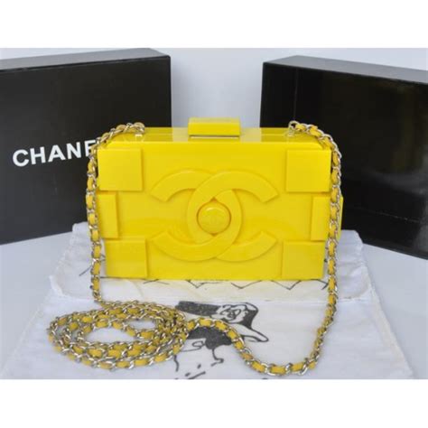 neon yellow chanel bag|chanel yellow belt bag.